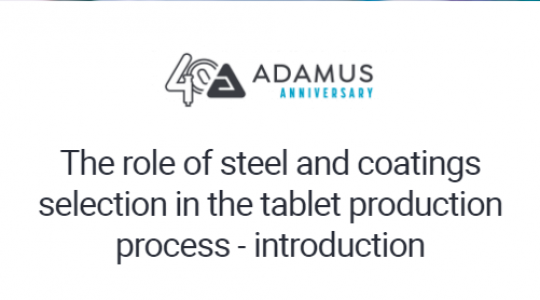 Steel and Coating! Next webinar Adamus Academy!